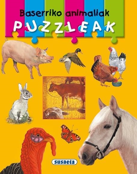 Baserriko animaliak puzzleak | 9788467735697 | Susaeta, Taldeak