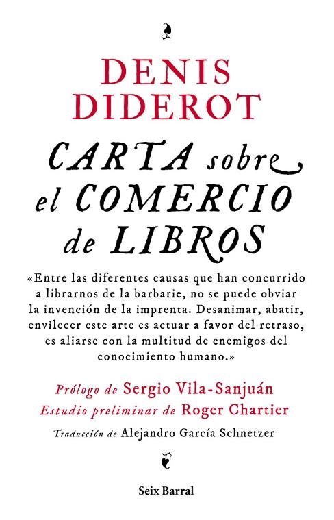 Carta sobre el comercio de libros | 9788432214820 | Diderot, Denis