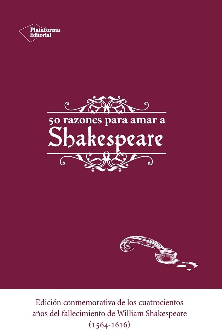 Cincuenta razones para amar a Shakespeare | 9788416620173