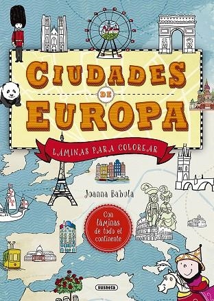 Ciudades de Europa láminas para colorear | 9788467758115 | Susaeta, Equipo