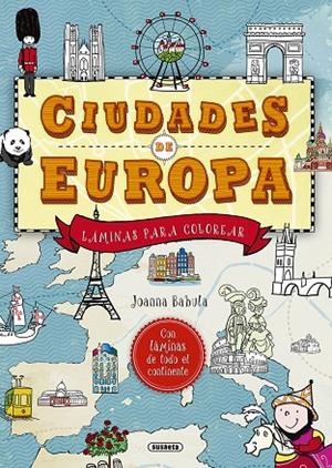 Ciudades de Europa láminas para colorear | 9788467758115 | Susaeta, Equipo
