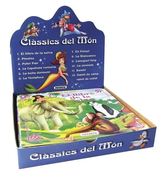 Clàssics del món (12 títols) | 9788467708110 | Susaeta, Equipo