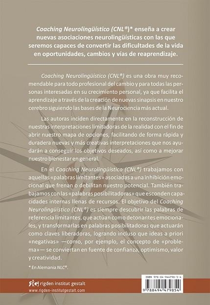 Coaching Neurolingüístico (CNL®) | 9788494479854 | Besser-Siegmund, Cora;Siegmund, Lola A.