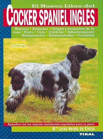 Cocker spaniel inglés. | 9788430587759 | Herms de Elorza, María Luisa