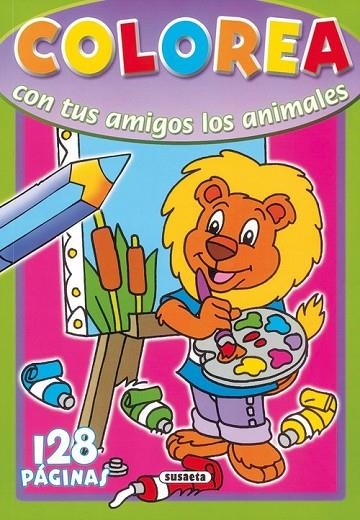 Colorea con tus amigos los animales 128 páginas | 9788430570737 | Susaeta, Equipo
