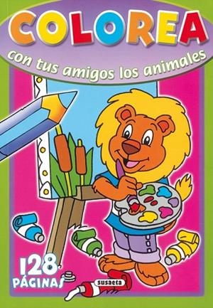 Colorea con tus amigos los animales 128 páginas | 9788430570737 | Susaeta, Equipo