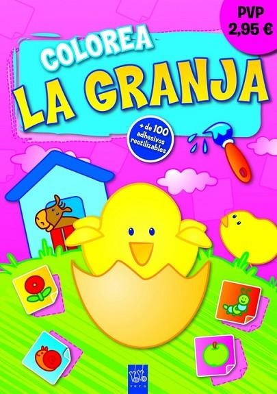 Colorea la granja. Pollito | 9788408036616 | YOYO