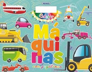 Colorea máquinas con pegatinas | 9788467726350 | Susaeta, Equipo