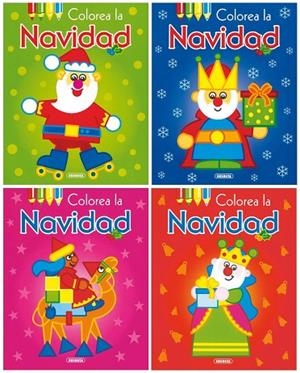 Colorea la Navidad (4 títulos) | 9788430556403 | Susaeta, Equipo