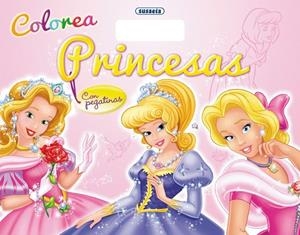 Colorea princesas con pegatinas | 9788467720983 | Susaeta, Equipo