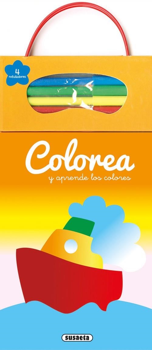 Colorea y aprende los colores | 9788467751093 | Susaeta, Equipo