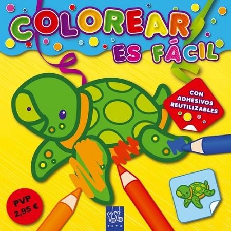 Colorear es fácil amarillo 2 | 9788408108931 | YOYO