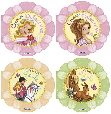 Coloreo mi flor (4 títulos) | 9788467723113 | Susaeta, Equipo