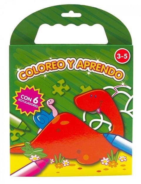 Coloreo y aprendo verde oscuro | 9788408092421 | YOYO