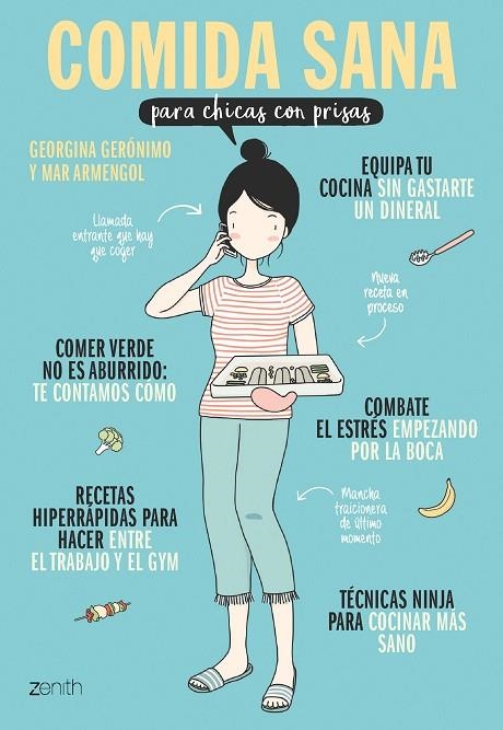Comida sana para chicas con prisas | 9788408182207 | Gerónimo, Georgina;Armengol, Mar