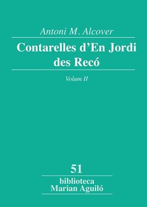 Contarelles d'En Jordi des Recó, Vol. 2 | 9788498835502 | Alcover i Sureda, Antoni Maria
