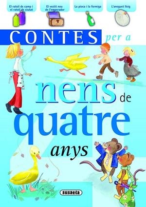 Contes per a nens de quatre anys | 9788467709414 | Susaeta, Equip