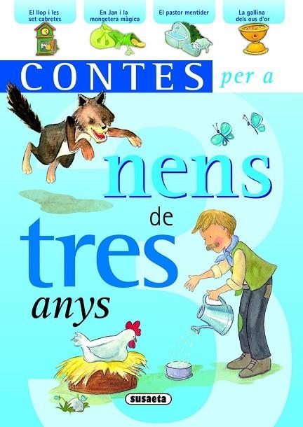 Contes per a nens de tres anys | 9788467709407 | Susaeta, Equip