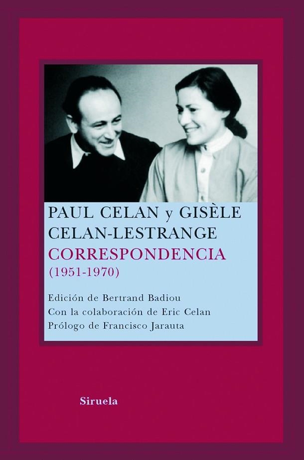 Correspondencia (1951-1970) | 9788478448722 | Celan, Paul;Celan-Lestrange, Gisèle