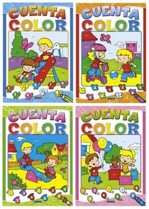 Cuenta color (4 títulos) | 9788467710564 | Susaeta, Equipo