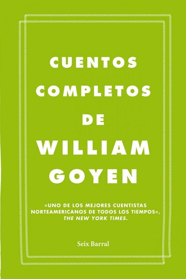 Cuentos completos | 9788432209666 | Goyen, William