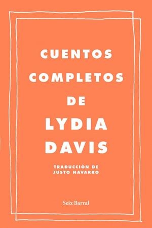 Cuentos completos | 9788432209222 | Davis, Lydia