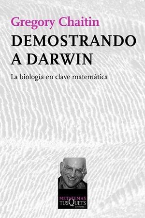 Demostrando a Darwin | 9788483834510 | Chaitin, Gregory