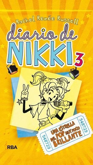 Diario de Nikki 3: Una estrella del pop muy poco brillante | 9788427201378 | RUSSELL , RACHEL RENEE