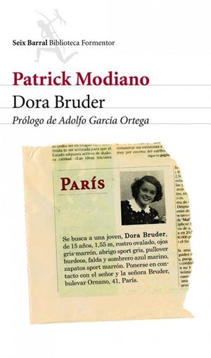 Dora Bruder | 9788432228421 | Modiano, Patrick