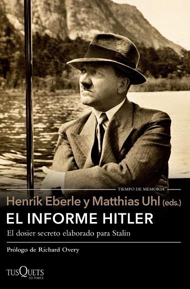 El informe Hitler | 9788490663486 | Eberle, Henrik;Uhl, Matthias