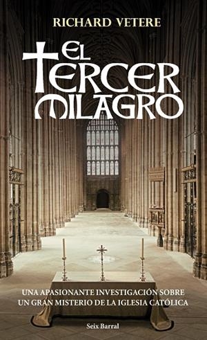 El tercer milagro | 9788432296529 | Vetere, Richard
