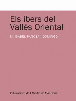 Els ibers del Vallès Oriental | 9788498835045 | Panosa i Domingo, M. Isabel