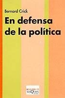 En defensa de la política | 9788483107362 | Crick, Bernard