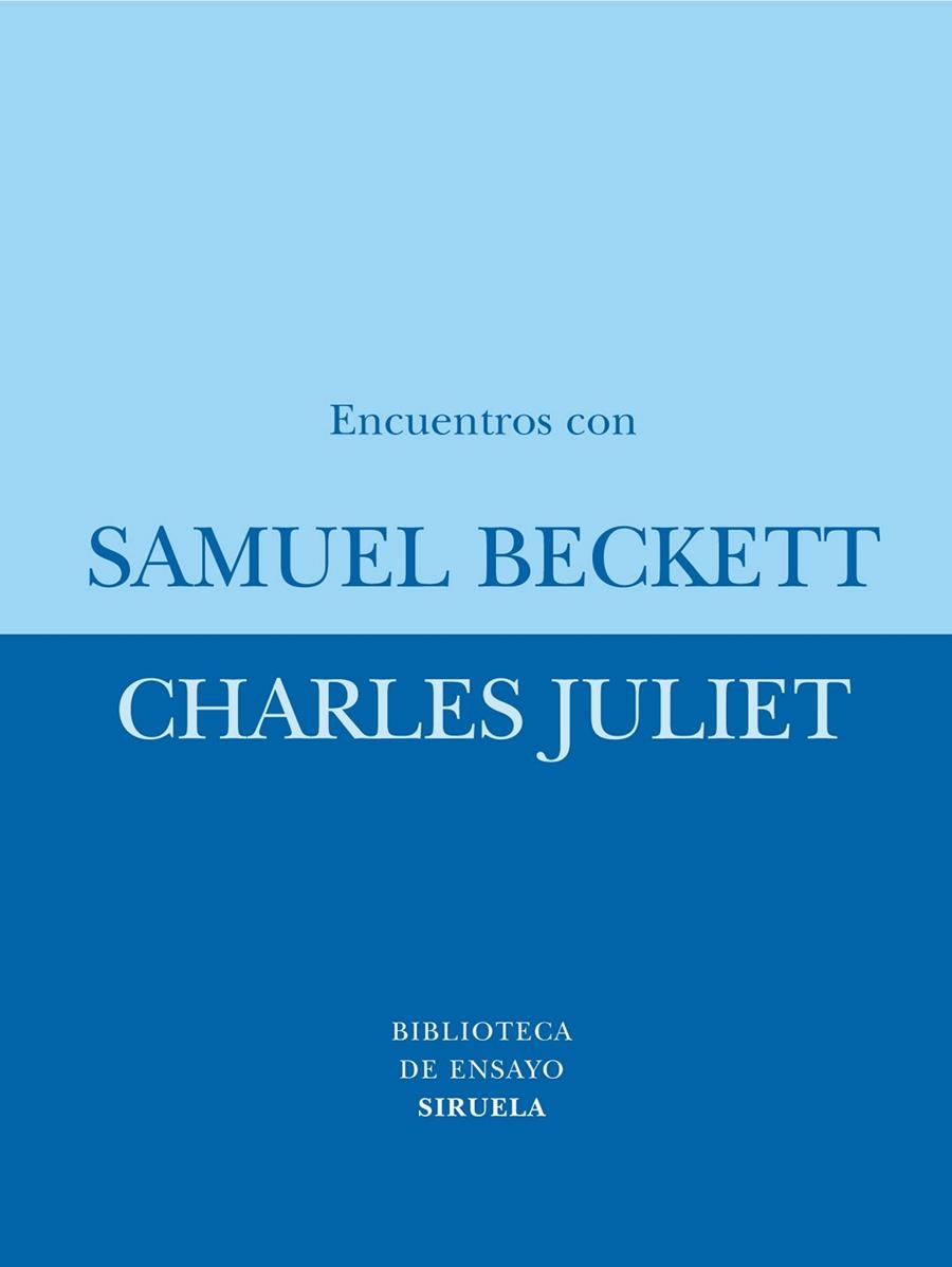 Encuentros con Samuel Beckett | 9788478441785 | Juliet, Charles