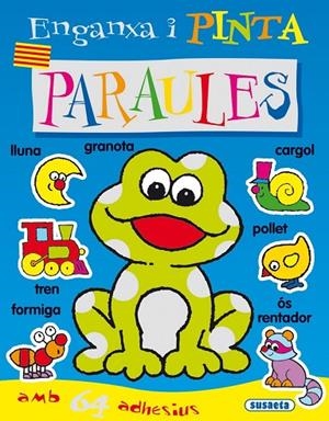 Enganxa i pinta paraules català | 9788430565870 | Susaeta, Equipo