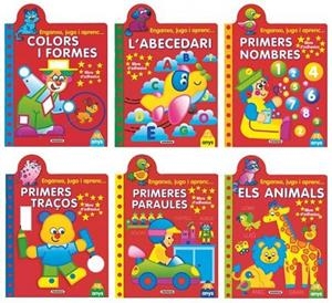 Enganxo, jugo i aprenc... (6 títols) | 9788430568536 | Busquets, Jordi