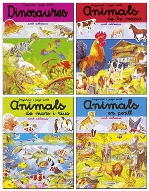 Enganxo i jugo amb animals (4 títulos) | 9788430559008 | Susaeta, Equip