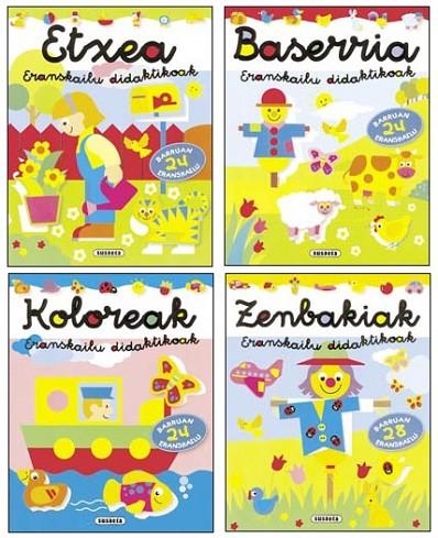 Eranskailu didaktikoak (4 titulu) | 9788430562534 | Susaeta, Equipo