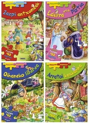Erantsi puzzleak (4 titulu) | 9788467718843 | Susaeta, Equipo