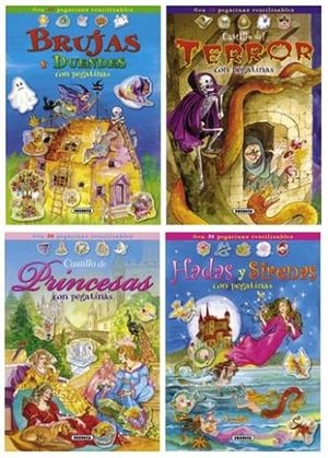 Escenarios con pegatinas (4 títulos) | 9788467712292 | Susaeta, Equipo