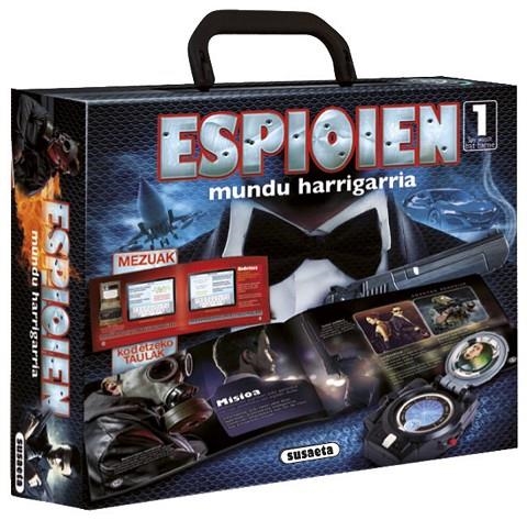 Espioien mundu harrigarri | 9788467746228 | Uriel, Roberto;Cuenca, Rocío