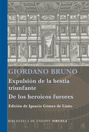 Expulsión de la bestia triunfante / Los heroicos furores | 9788498414448 | Bruno, Giordano