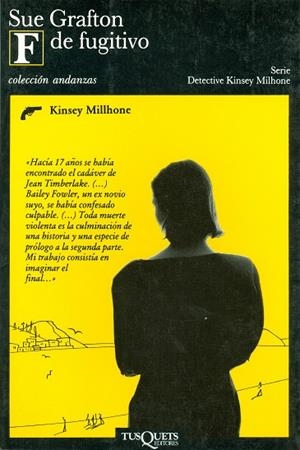 F de fugitivo | 9788472233751 | Grafton, Sue