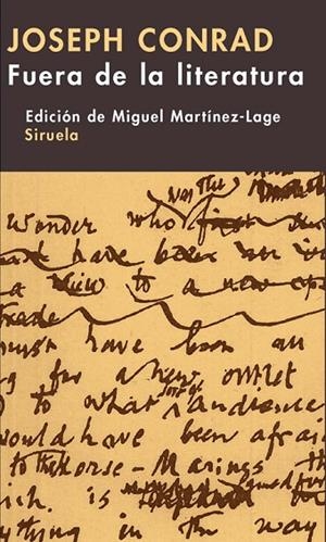 Fuera de la literatura | 9788498412598 | Conrad, Joseph