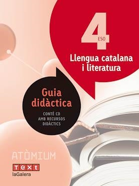 Guia didàctica Llengua catalana i literatura 4 ESO Atòmium | 9788441223219 | Perelló Llabrés, Aina