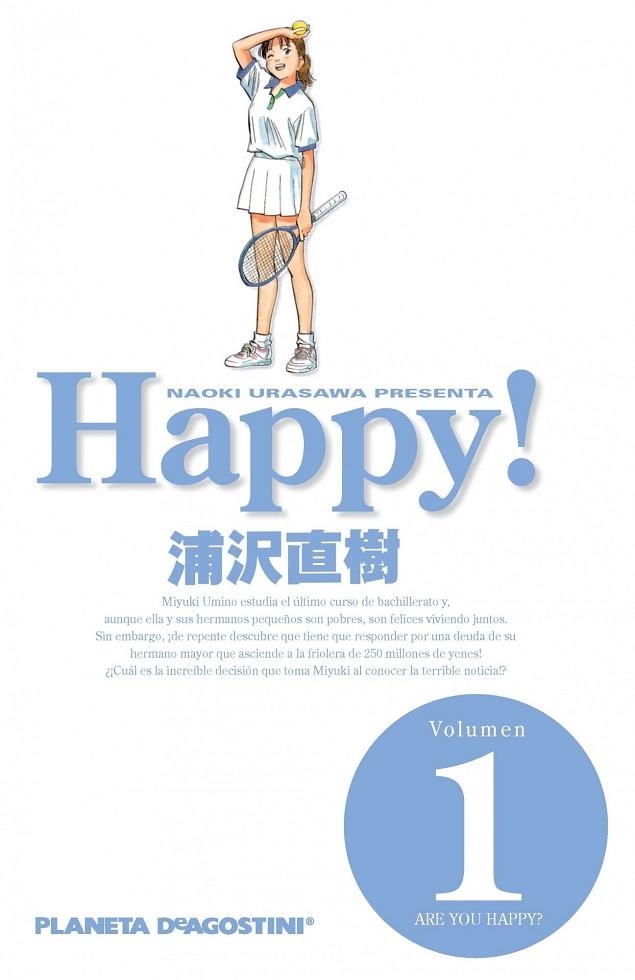 Happy! nº 01/15 | 9788415921004 | NAOKI URASAWA