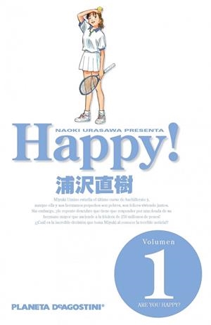 Happy! nº 01/15 | 9788415921004 | NAOKI URASAWA