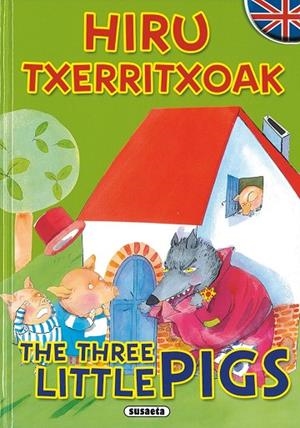 Hiru txerritxoak/The three little pigs | 9788467707489 | Menéndez, Margarita