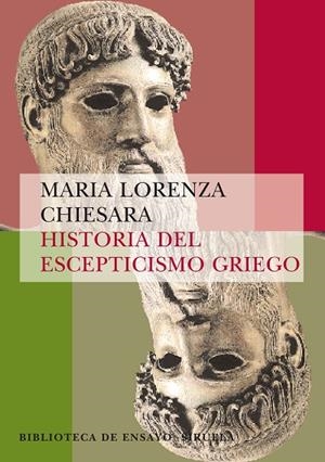 Historia del escepticismo griego | 9788498410594 | Chiesara, Maria Lorenza