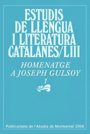 Homenatge a Joseph Gulsoy, 1 | 9788484158431 | Varios autores